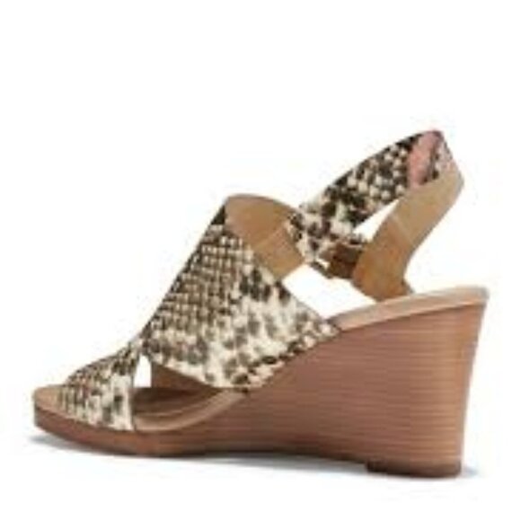 HOST Pick Cole Haan Leather Wedge Sandal New - Picture 2 of 9